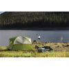 4-Person Dome Camping Tent;  1 Room;  Green