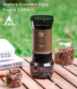 Multifunction coffee bean grinder. (Car-mounted wireless charging coffee grinding Coffee Beans / Grains / Condiment, coffee bean capacity of 130g, non