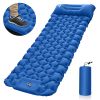 Outdoor inflatable pad foot pedal light portable outdoor camping inflatable mattress lunch break sleeping pad tent inflatable pad