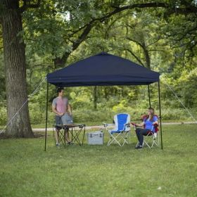 10' x 10' Navy Instant Outdoor Canopy (Material: polyester, Color: Blue)