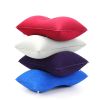 cookwarePortable Fold Inflatable Air Pillow Outdoor Travel Sleeping Camping PVC Neck Stretcher Backrest Plane Comfortable Pillow